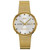Men's Swiss Automatic Commander Gold-Tone PVD Stainless Steel Mesh Bracelet Watch 37mm