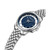 Men's Transparency Dial Silver-Tone Stainless Steel Bracelet Watch 42mm