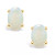 Opal (1/2 ct. t.w.) Stud Earrings in 14K Yellow Gold or 14K White Gold