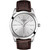Men's Swiss Gentleman Brown Leather Strap Watch 40mm