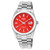 Men's West Village Swiss Automatic Silver-Tone Stainless Steel Bracelet Watch 40mm
