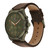 Men's Multifunction Brown Leather Watch 46mm