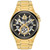 Men's Automatic Gold-Tone Stainless Steel Bracelet Watch 46mm 98A178