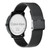 Black Stainless Steel Mesh Bracelet Watch 40mm