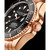 Men's Depthmaster Rose Gold-Tone Stainless Steel Link Bracelet Watch 43mm