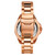 Men's Depthmaster Rose Gold-Tone Stainless Steel Link Bracelet Watch 43mm