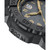 Men's Swiss Navy Seal Military Dive Gold Black Rubber Strap Watch 45mm