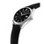 Men's Swiss Automatic Classic Index Black Leather Strap Watch 40mm