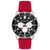 Men's Cunningham Chronograph Red Silicone Watch 44mm