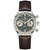 Men's Swiss Chronograph Intra-Matic Brown Leather Strap Watch 40mm