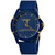 Unisex Smith Blue Silicone Strap Watch 44mm