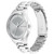 Grey Stainless Steel Bracelet Watch 40mm