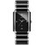 Unisex Swiss Integral Diamond Accent Black Ceramic and Stainless Steel Bracelet Watch 31mm R20206712