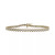 Diamond Twist Link Tennis Bracelet (1 ct. t.w.) in 10k White or 10k Yellow Gold, Created for Macy's