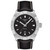 Men's Swiss PR 100 Sport Black Leather Strap Watch 42mm