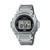 Men's Digital Silver-tone Stainless Steel Watch 47mm, W219HD-1AV