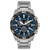Eco-Drive Men's Chronograph Brycen Super Titanium Bracelet Watch 43mm