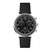 Men's Mimosaa Chrono Black Leather Strap Watch 41mm