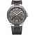 Men's Swiss Automatic Riviera Dark Gray Rubber Strap Watch 42mm
