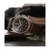 Men's Swiss Chronograph Khaki Aviation Pioneer Brown Leather Strap Watch 40mm