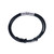 Infinity Triple Band Secure Clasp Leather Bracelet