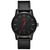 Men's Classic II Black Leather Strap Watch 44mm
