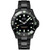 Men's Swiss Automatic Ocean Star 600 Chronometer Black PVD Stainless Steel Bracelet Watch 44mm