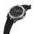 Men's Taman Collection Black Genuine Leather Strap Multi-function Watch 47mm