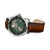Men's Automatic Jazzmaster Open Heart Smoked Green Stainless Steel Strap Watch 40mm