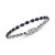 Black Sapphire Tennis Bracelet (13 ct. t.w.) in Sterling Silver