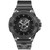Men's The $kull Gray Transparent Silicone Strap Watch 45mm