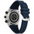 Men's CZ Smart Hybrid Blue Silicone Strap Smart Watch 44mm