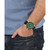 Men's Swiss Hellenyium Black Leather Strap Watch 42mm
