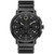 Men's Swiss Chronograph Strato Gray Black PVD Bracelet Watch 44mm