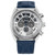 Millennium Falcon Blue Leather Strap Watch 44mm