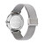 Men's Phylipa Silver-Tone Stainless Steel Mesh Watch 43mm