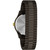 Men's Dark Gray Stainless Steel Expansion Bracelet Watch 40mm
