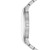 Men's Quartz Two Hand Silver-Tone Stainless Steel Watch 40mm