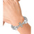 EFFY® Diamond Cross Woven Bracelet (1/3 ct. t.w.) in Sterling Silver & 18k Gold