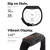Unisex Jillian Michaels Silicone Strap Fitness Tracker Smartwatch 22.83mm