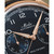 Men's Swiss Automatic Chronograph Multifort Brown Leather Strap Watch 42mm