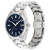 Unisex Swiss Heritage Datron Stainless Steel Bracelet Watch 39mm