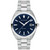 Unisex Swiss Heritage Datron Stainless Steel Bracelet Watch 39mm