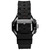 Men's Raptor Black Silicone Strap Watch 46mm
