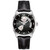 Men's Swiss Automatic Jazzmaster Black Leather Strap Watch 40mm