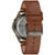 Men's Traditional Brown Leather Strap Watch 40mm