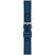 Men's Swiss T-Touch Connect Solar Blue Textile & Leather Strap Smart Watch 48mm