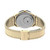 Men's Q Diver Inspired Gold-Tone Stainless Steel Bracelet Watch 38mm