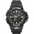 Men's Combat Black Silicone Strap Watch 50mm