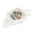 Unisex Swiss Automatic True Square Skeleton White High-Tech Ceramic Bracelet Watch 38mm